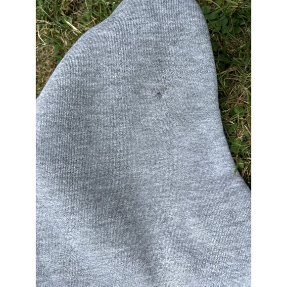 Vintage Y2K Russell Crewneck Sweatshirt Heather Grey Blank - Picture 9 of 9